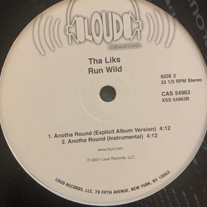 Tha Liks “Run Wild” Feat Shae Fiol 5 Track 12inch Vinyl
