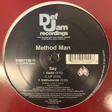 Load image into Gallery viewer, Method Man “Say” 6 Version 12inch Vinyl