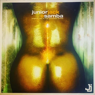 Junior Jack esamba 3 Version 12inch Vinyl Single full track listing in Photos Featuring Original and Full Intention Mixes