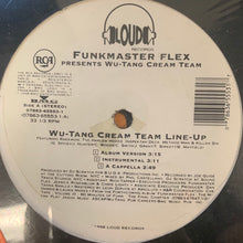 Load image into Gallery viewer, Funkmaster Flex Presents Wu Tang Cream Team line up, 5 Track 12inch Vinyl