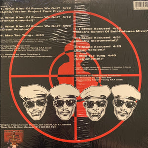 Public Enemy “What Kind Of Power We Got” 8 Track 12inch Vinyl