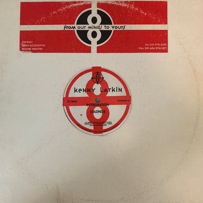 Kenny Larkin “Intergration” / “Colonize” on Plus 8 Records 4 Track 12inch Vinyl