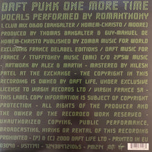 Load image into Gallery viewer, Daft Punk “One More Time” 12inch Vinyl