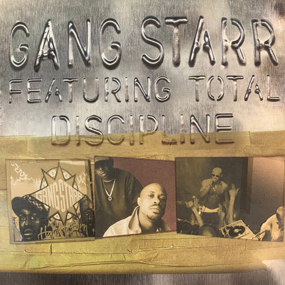 Gang Starr Feat Total “Discipline” 6 Track 12inch Vinyl