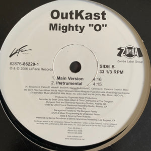 Outkast “Mighty “O”” 4 Version 12inch Vinyl, from the movie and album Idlewild