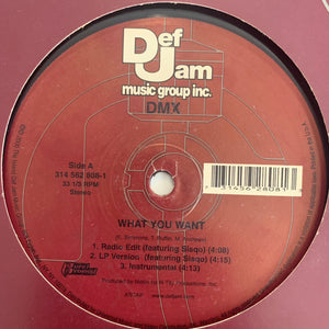 DMX “What You Want” / “Fame” 12inch Vinyl