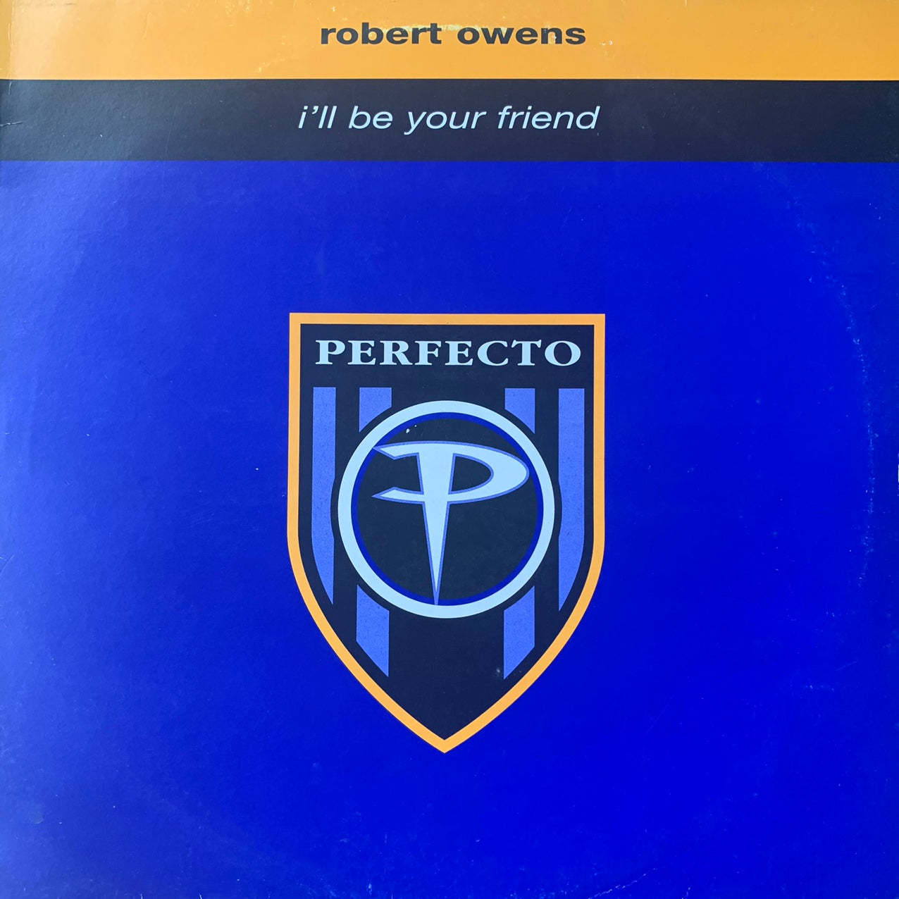 Robert Owens “I’ll Be Your Friend” 4 Version 12inch Vinyl