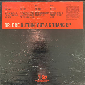 Dr Dre “Nuthin But A G Thang” Ep / “Fuck Wit Dre Day” 4 Track 12inch Vinyl