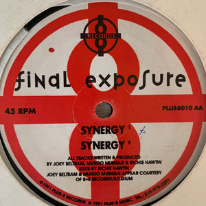 Final Exposure “Vortex” / Synergy” 3 Track 12inch Vinyl