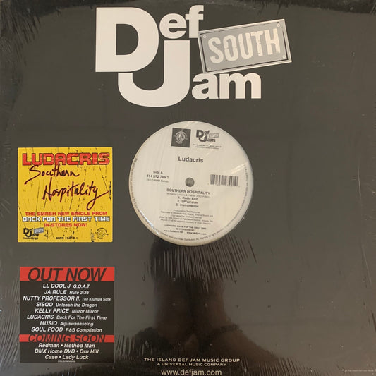 Ludacris “Southern Hospitality” 6 Version 12inch Vinyl