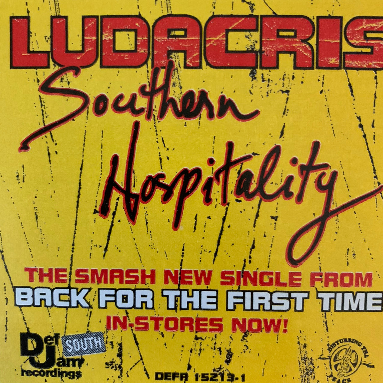 Ludacris “Southern Hospitality” 6 Version 12inch Vinyl