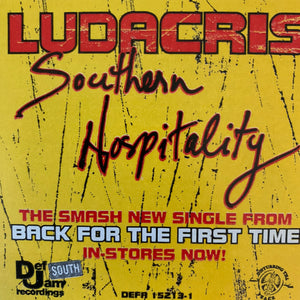 Ludacris “Southern Hospitality” 6 Version 12inch Vinyl