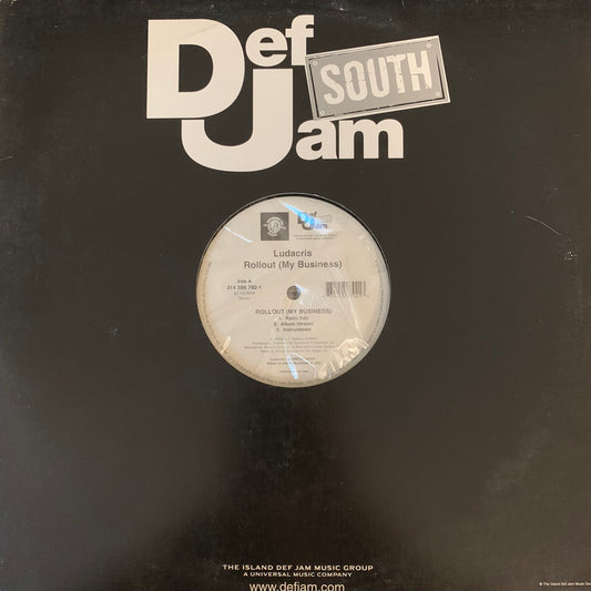 Ludacris “Rollout ( My Business)” 6 Track 12inch Vinyl