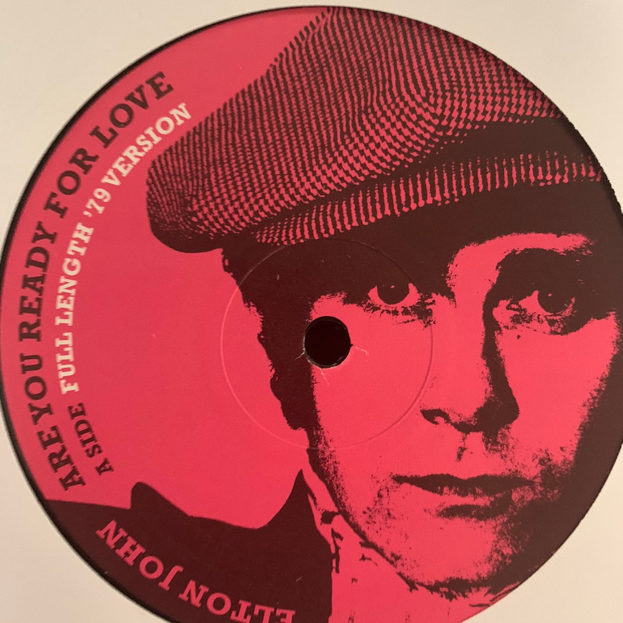 Elton John “Are you Ready For Love” 2 Track 12inch Vinyl