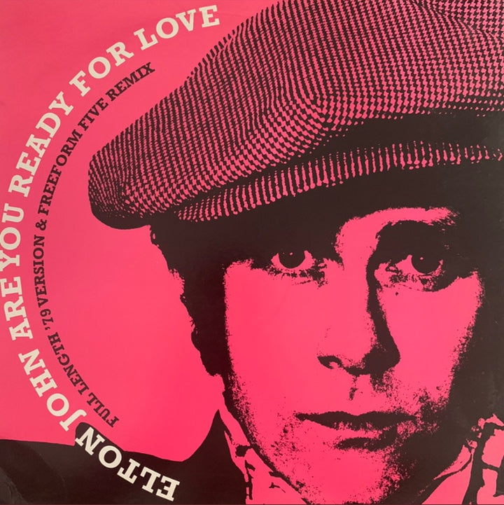 Elton John “Are you Ready For Love” 2 Track 12inch Vinyl