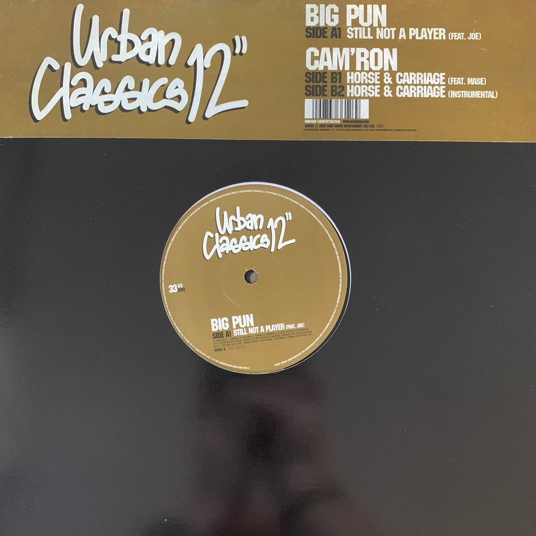 Big Pun “Still Not A Player” / Camron “Horse And Carriage” 3 Track 12inch Vinyl