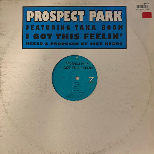 Prospect Park Feat Taka Boom “I Got This Feeling” 4 Version 12inch Vinyl