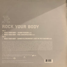 Load image into Gallery viewer, Justin Timberlake “Rock Your Body” 3 Version 12inch Vinyl