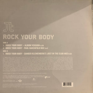 Justin Timberlake “Rock Your Body” 3 Version 12inch Vinyl