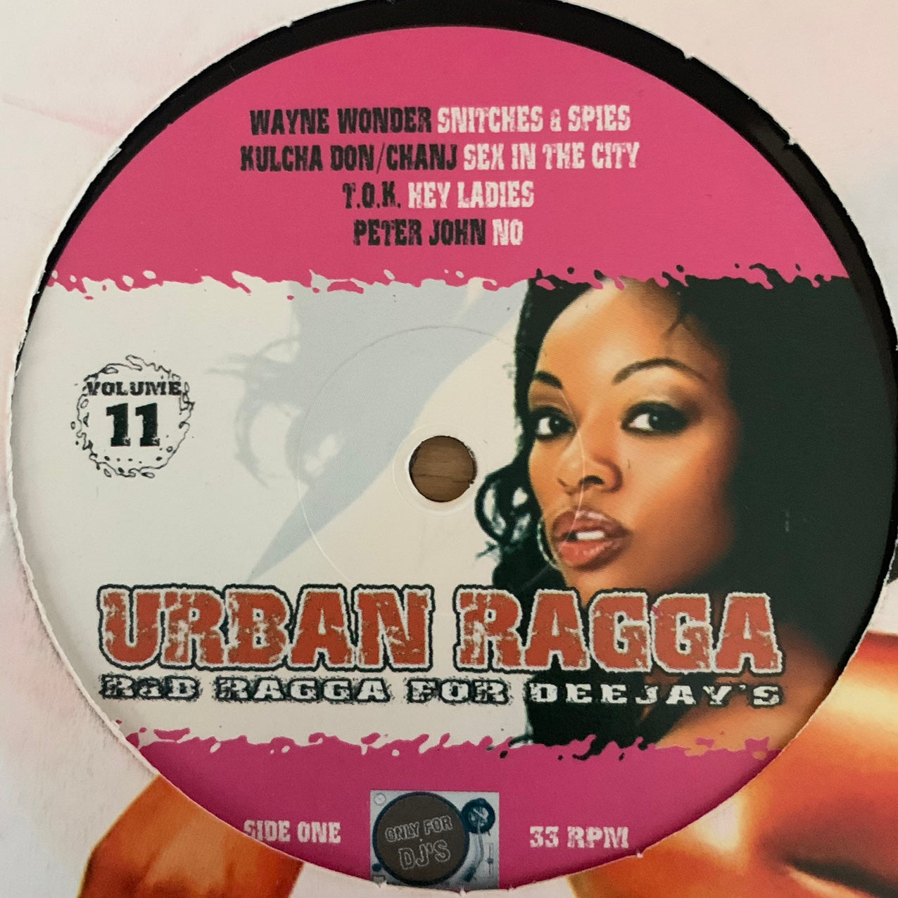 Urban Ragga Vol 11 8 Track Ragga 12” Album Featuring Wayne Wonder, Kulcha Don, Sean Paul, Ashanti, Bounty Killa