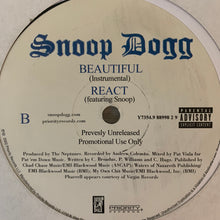 Load image into Gallery viewer, Snoop Dogg Feat Pharrell “Beautiful” 3 Track 12inch Vinyl