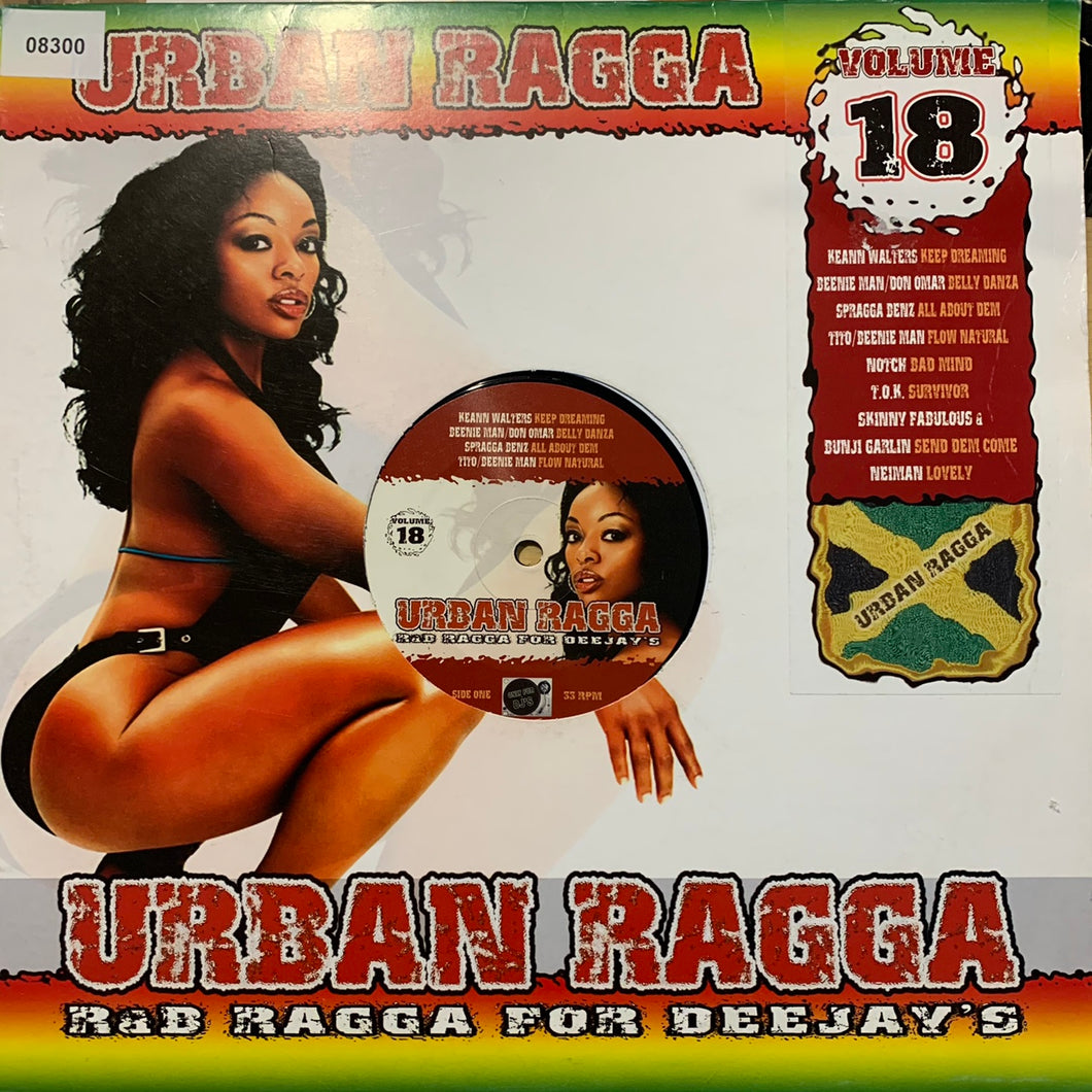 Urban Ragga Vol 18, 8 Track Ragga 12” Album Featuring Spragga Benz, Beenie Man, Tito, T.O.K