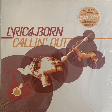 Lyrics Born “Callin’ Out” / “Cold Call” 8 Version 12inch Vinyl