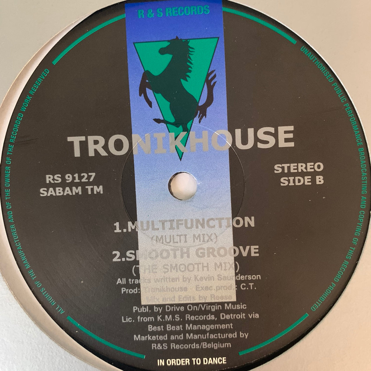 Tronikhouse “Multifunction” 2 Track 12inch Vinyl