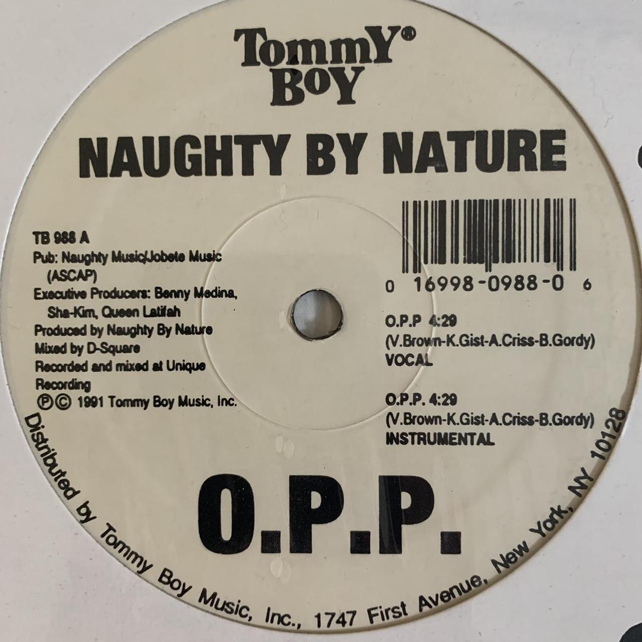 Naughty By Nature “O.P.P.” / “Wickedest Man Alive” 4 Track 12inch Vinyl
