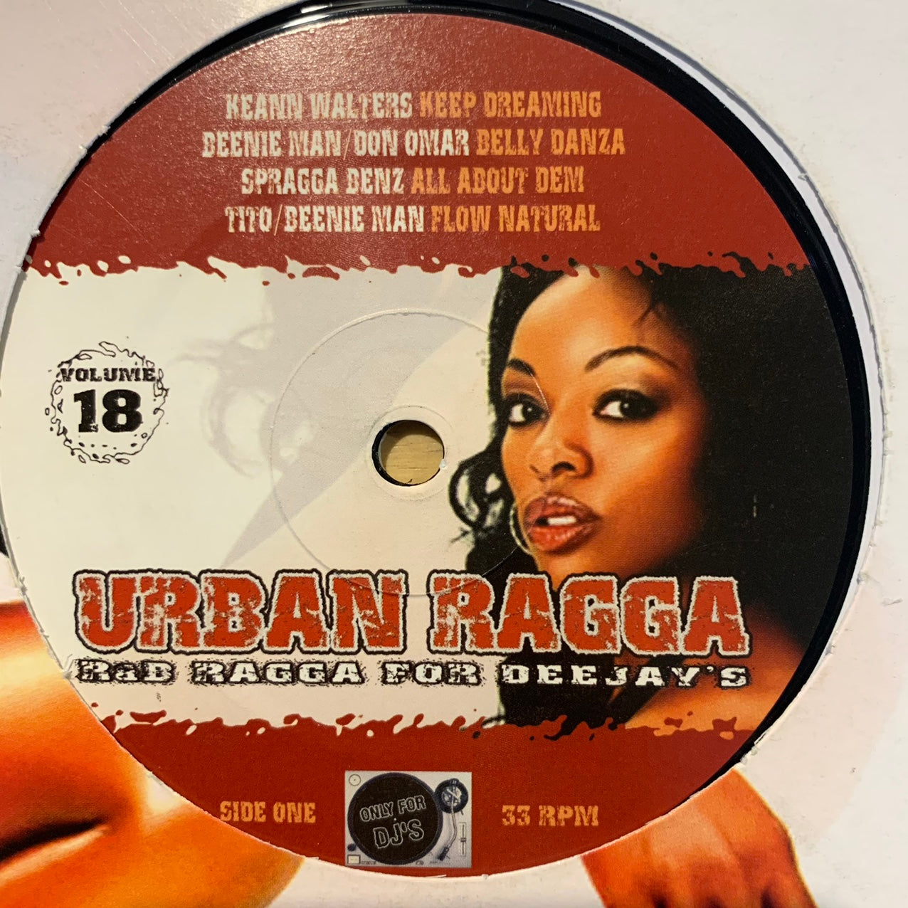 Urban Ragga Vol 18, 8 Track Ragga 12” Album Featuring Spragga Benz, Beenie Man, Tito, T.O.K