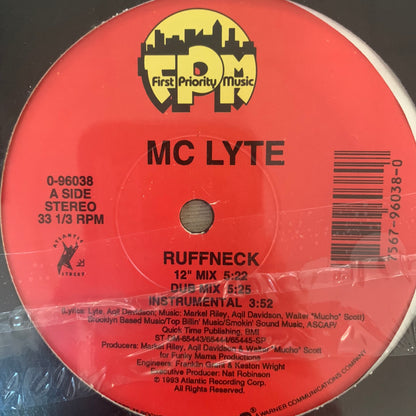 MC Lyte “Ruffneck” / “Brooklyn” 6 Version 12inch Vinyl