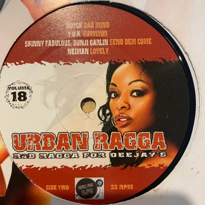 Urban Ragga Vol 18, 8 Track Ragga 12” Album Featuring Spragga Benz, Beenie Man, Tito, T.O.K