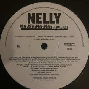 Nelly Feat Jazze Pha “Na Na Na Na” 6 Version 12inch Vinyl