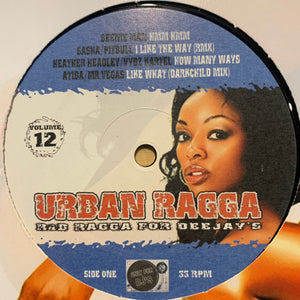 Urban Ragga Vol 12, 8 Track Ragga 12” Album Featuring Beenie Man, Rakim, Cecile, Mr. Vegas, Vybz Kartel