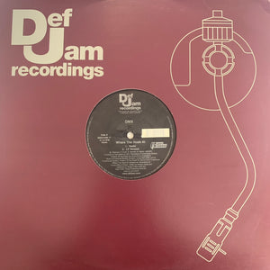DMX “Where The Hood At” 12inch Vinyl