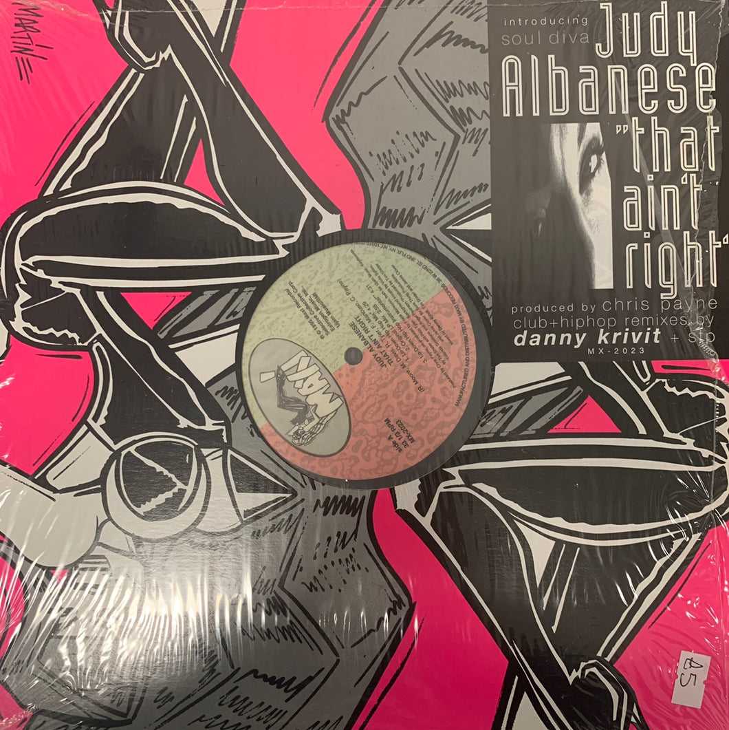 Judy Albanese “That Ain’t Right” 6 Track 12inch Vinyl
