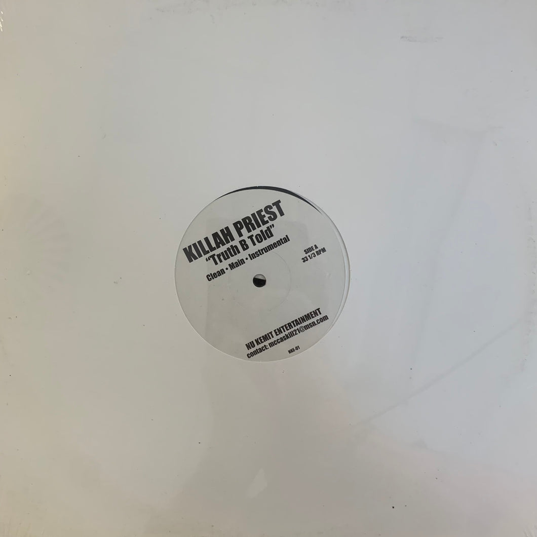 Killah Priest “Truth B Told” / “The Offering” 6 Version 12inch Vinyl, Factory Sealed