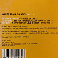 Load image into Gallery viewer, Dance Train Classics Vol 4 “Strings Of Life” / “Big Fun”  / &quot;That&#39;s The Way Love Is&quot; 3 Track 12inch Vinyl