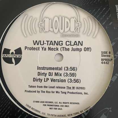 Wu-Tang Clan “Protect Ya Neck ( The Jump Off )” 5 Version 12inch Vinyl