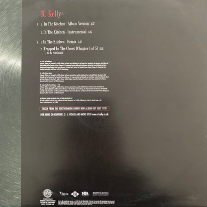 R. Kelly “In The Kitchen” / “Trapped In The Closet ( Chapter 1 of 5 )” 4 Track 12inch Vinyl