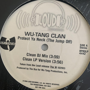 Wu-Tang Clan “Protect Ya Neck ( The Jump Off )” 5 Version 12inch Vinyl