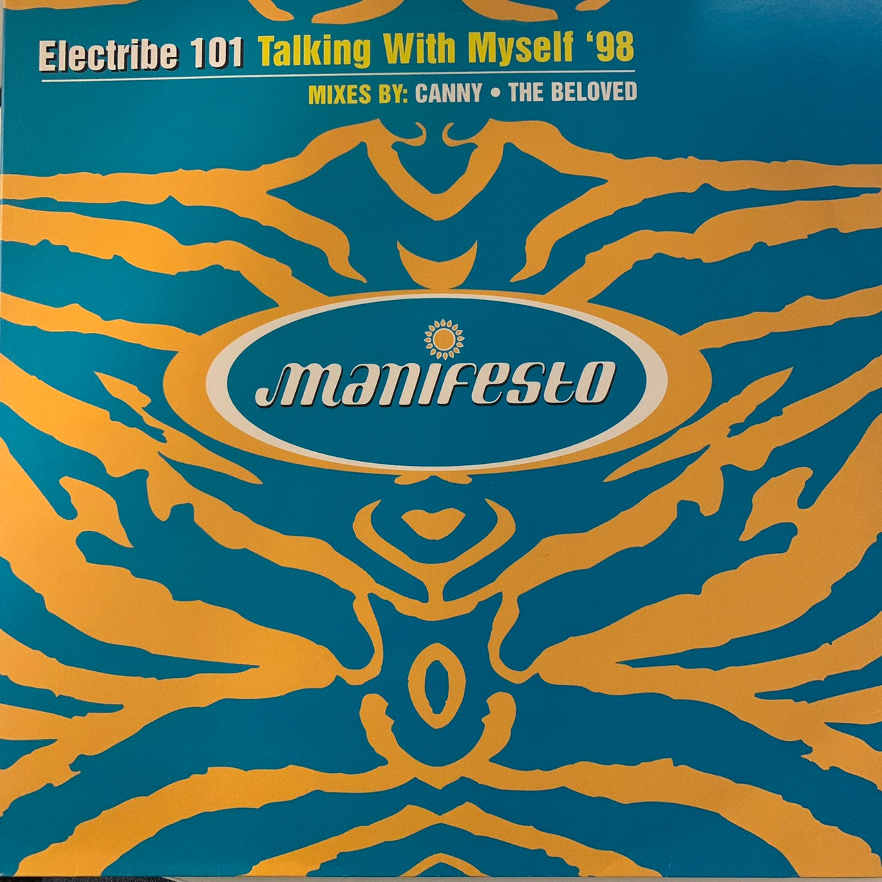 Electribe 101 “Talking With Myself” 98 2 version 12inch Vinyl, Featuring Canny 12” Vocal and Beloved Club Vocal