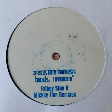 Beastie Boys “Body Movin’” Fatboy Slim & Micky Finn Remixes, 2 Track 12inch Vinyl