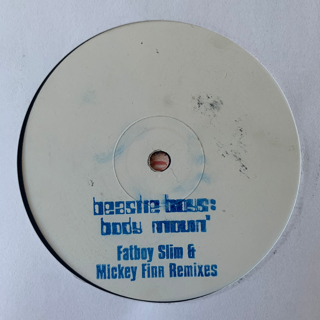 Beastie Boys “Body Movin’” Fatboy Slim & Micky Finn Remixes, 2 Track 12inch Vinyl
