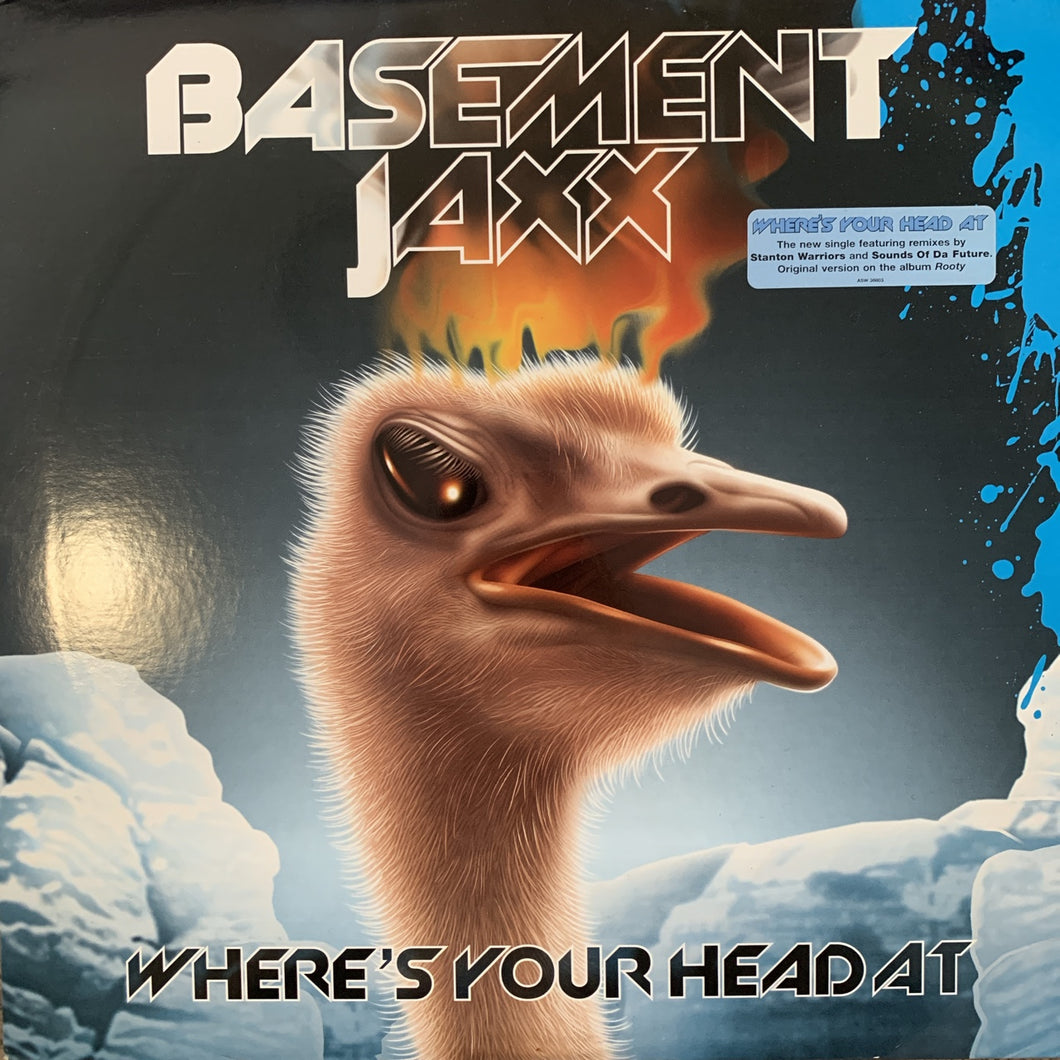 Basement Jaxx “Where’s Your Head At” 5 Version 12inch Vinyl