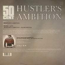 Load image into Gallery viewer, 50 Cent “Hustlers Ambition” 3 Track 12inch Vinyl, Featuring Original and Instrumentals plus Live Version of “PIMP&quot;