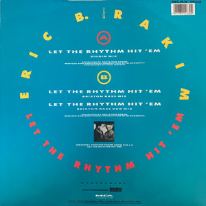 Eric B & Rakim “Let The Rhythm Hit Em” 3 Version 12inch Vinyl