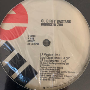 Ol Dirty Bastard “Brooklyn Zoo” 6 Version 12inch Vinyl
