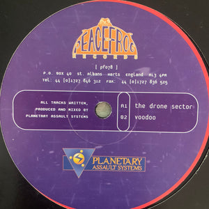 Planetary Assault Systems “The Drone Sector” 2 Track 12inch Vinyl