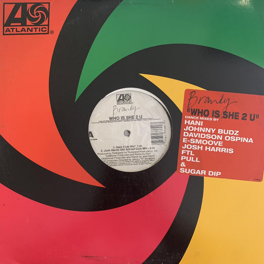 Brandy “Who Is She 2 U” 8 Version 12inch 2 X Vinyl Double Pack